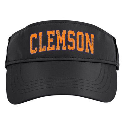Clemson South Carolina Sc Vintage Adult Drive Performance Visor