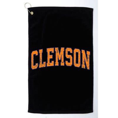 Clemson South Carolina Sc Vintage Golf Towel