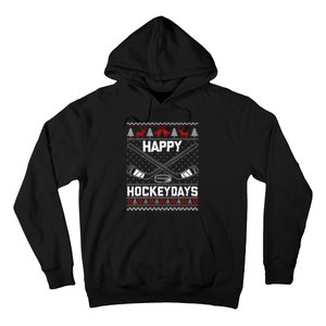 Christmas Santa Claus Player Ice Hockey Funny Hoodie