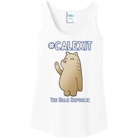 California Secession Calexit Bear Republic Ladies Essential Tank