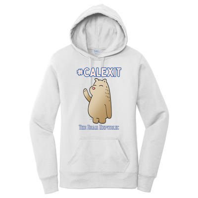 California Secession Calexit Bear Republic Women's Pullover Hoodie