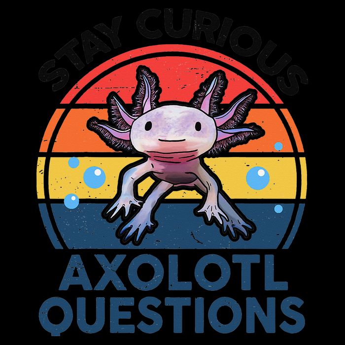 Cute Stay Curious Axolotl Questions Axolotl  16oz Travel Tumbler