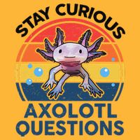 Cute Stay Curious Axolotl Questions Axolotl  Pom Pom 12in Knit Beanie