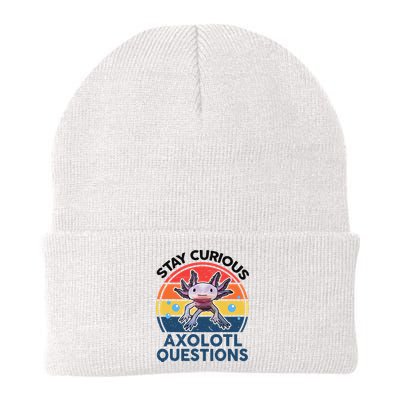 Cute Stay Curious Axolotl Questions Axolotl  Beanie