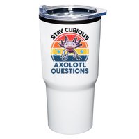 Cute Stay Curious Axolotl Questions Axolotl  Tumbler