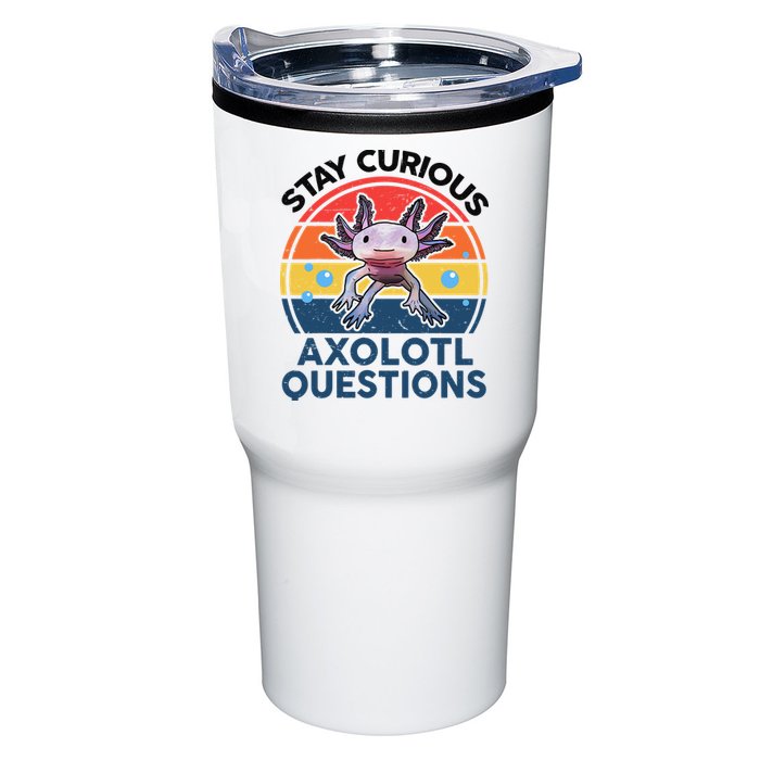 Cute Stay Curious Axolotl Questions Axolotl  Tumbler