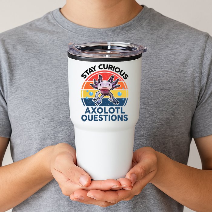 Cute Stay Curious Axolotl Questions Axolotl  Tumbler