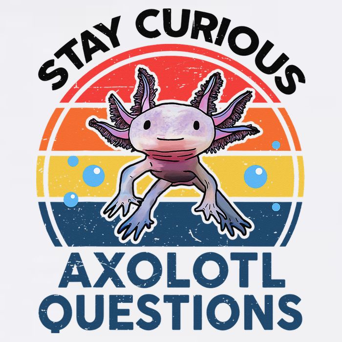 Cute Stay Curious Axolotl Questions Axolotl  Toddler T-Shirt