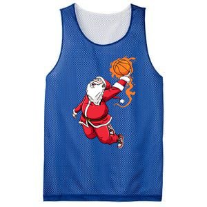 Christmas Santa Claus Dunking Xmas Holiday Basketball Player Gift Mesh Reversible Basketball Jersey Tank