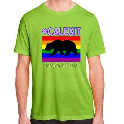 California Secession Calexit Bear Republic Adult ChromaSoft Performance T-Shirt