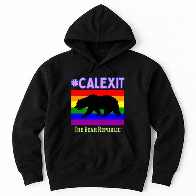 California Secession Calexit Bear Republic Hoodie