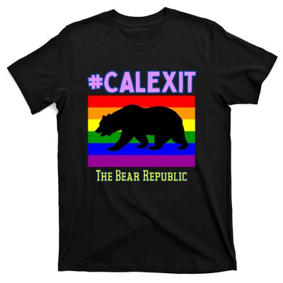 California Secession Calexit Bear Republic T-Shirt