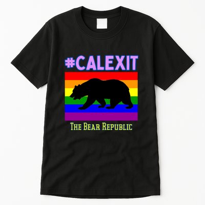 California Secession Calexit Bear Republic Tall T-Shirt