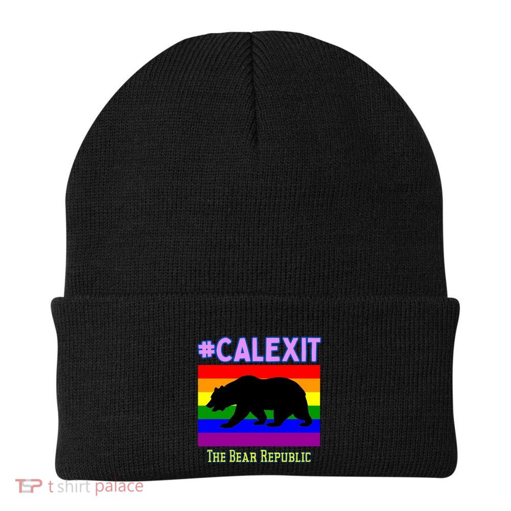 California Secession Calexit Bear Republic Beanie