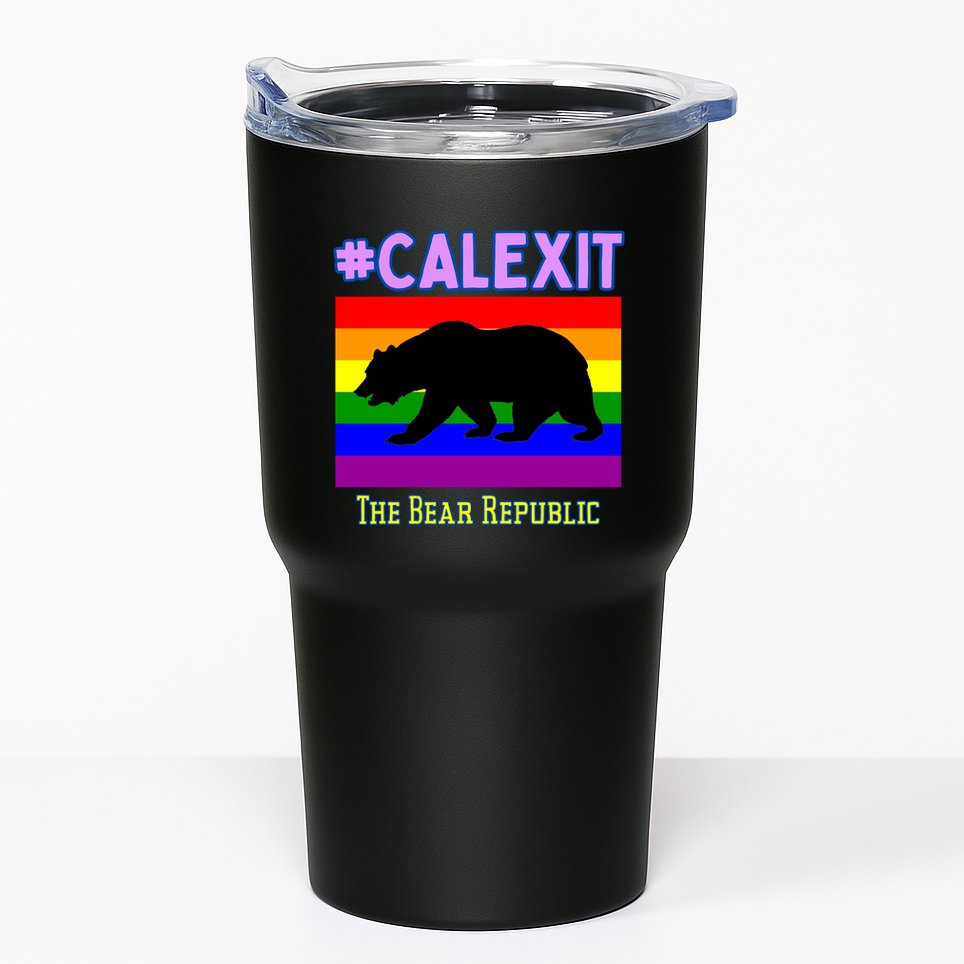 California Secession Calexit Bear Republic Tumbler