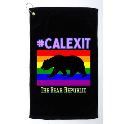 California Secession Calexit Bear Republic Golf Towel