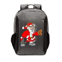 Christmas Santa Claus Baseball Catcher Vector Backpack