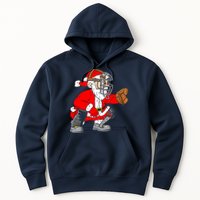 Christmas Santa Claus Baseball Catcher Hoodie