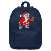 Christmas Santa Claus Baseball Catcher 16 in Basic Backpack