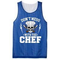 Cook Sous Chef Culinary Head Chef Dont Mess With The Chef Gift Mesh Reversible Basketball Jersey Tank