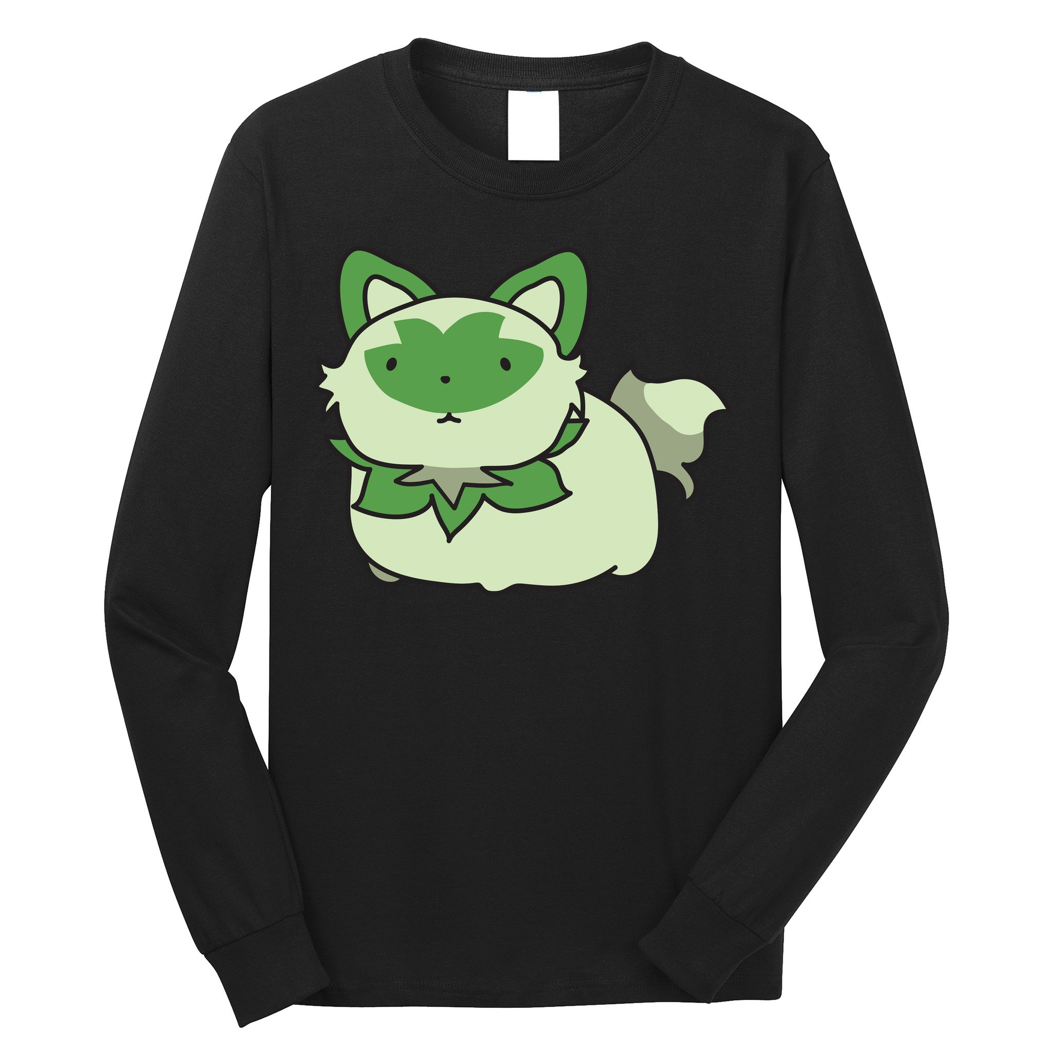 Chubby Sprigatito Chibi Kitty Long Sleeve Shirt
