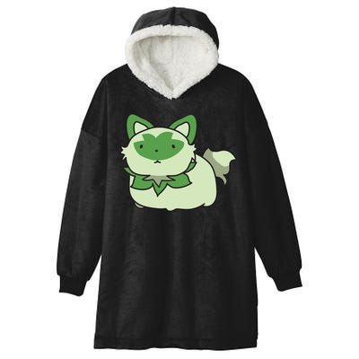 Chubby Sprigatito Chibi Kitty Hooded Wearable Blanket