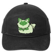 Chubby Sprigatito Chibi Kitty 7-Panel Snapback Hat