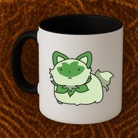 Chubby Sprigatito Chibi Kitty Mug