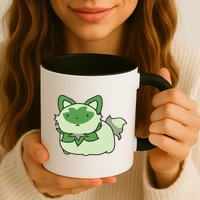 Chubby Sprigatito Chibi Kitty Mug