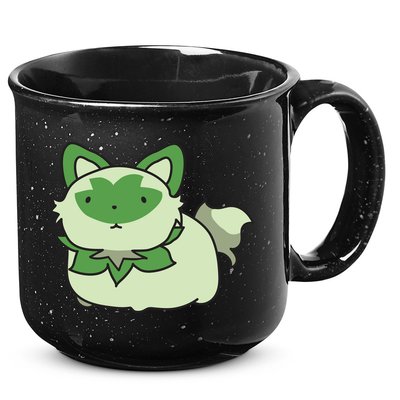Chubby Sprigatito Chibi Kitty 15oz Campfire Ceramic Mug