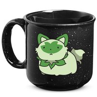 Chubby Sprigatito Chibi Kitty 15oz Campfire Ceramic Mug