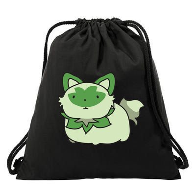 Chubby Sprigatito Chibi Kitty Drawstring Bag