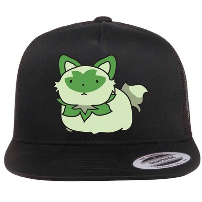 Chubby Sprigatito Chibi Kitty Flatbill Hat