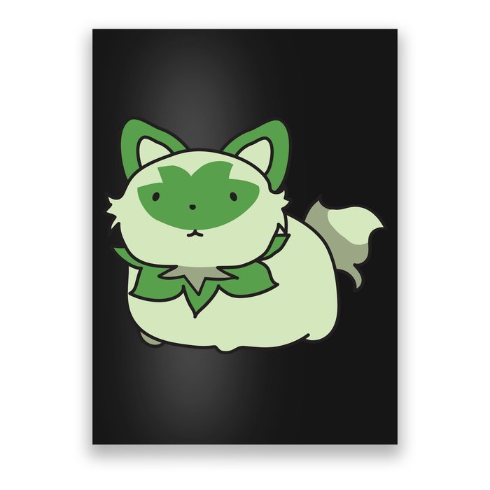 Chubby Sprigatito Chibi Kitty Poster
