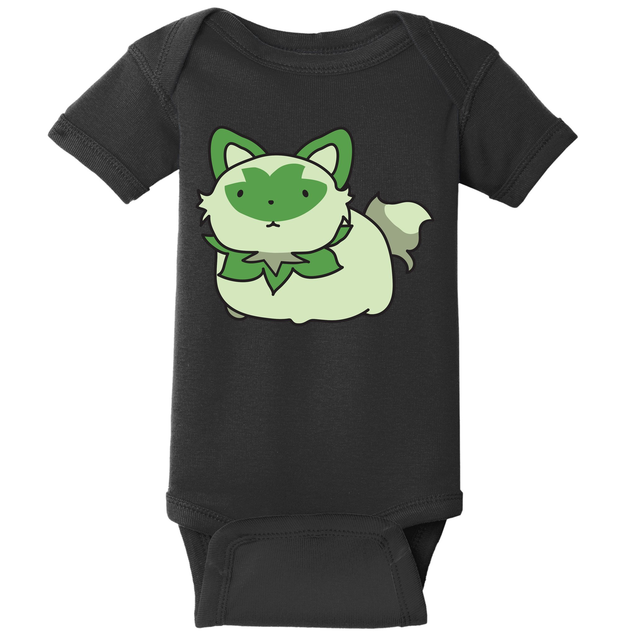 Chubby Sprigatito Chibi Kitty Baby Bodysuit