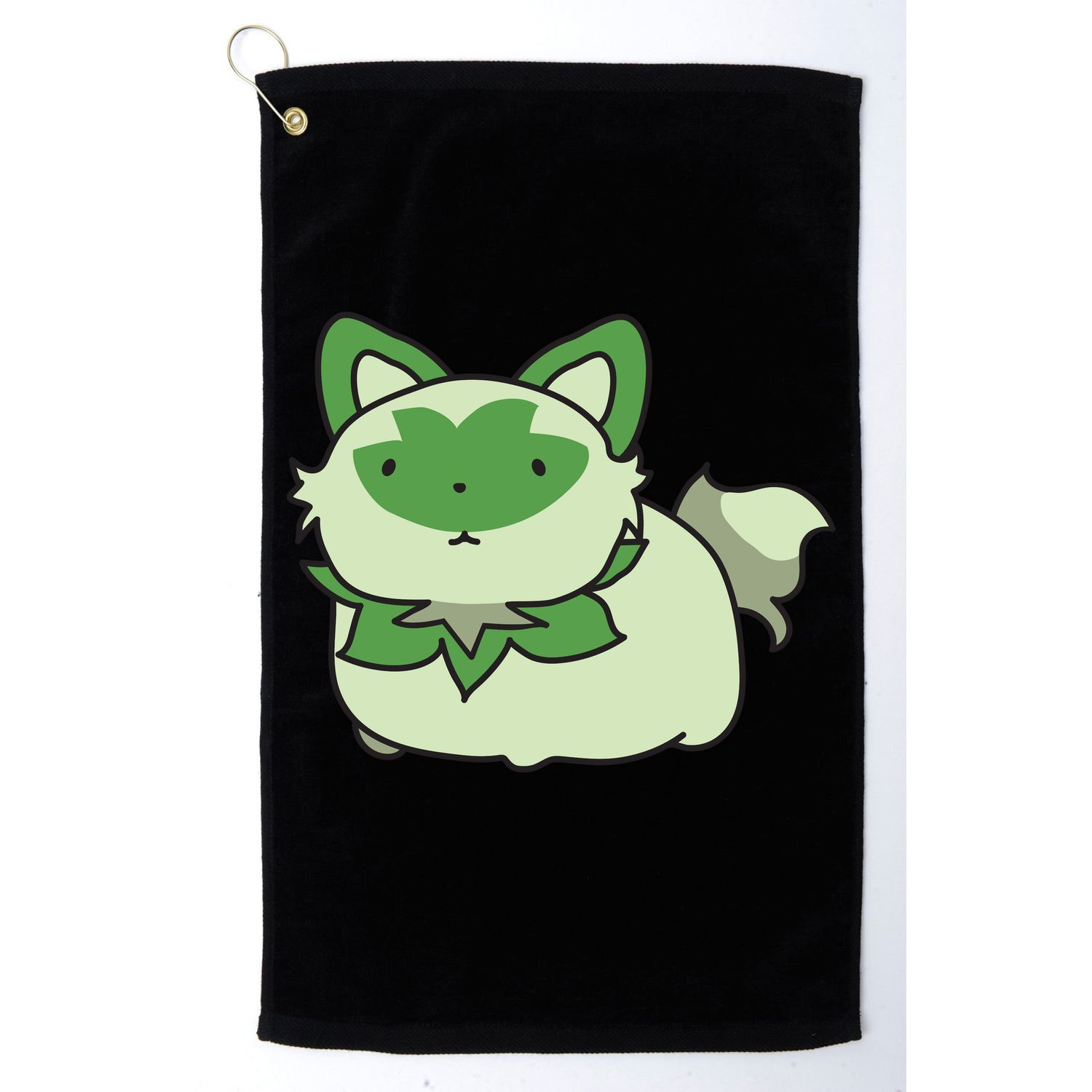 Chubby Sprigatito Chibi Kitty Golf Towel