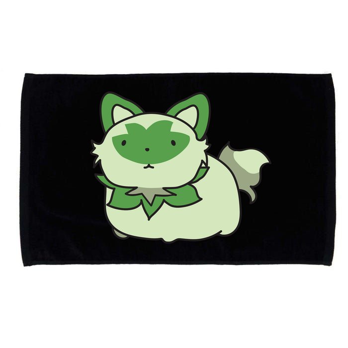 Chubby Sprigatito Chibi Kitty Microfiber Hand Towel