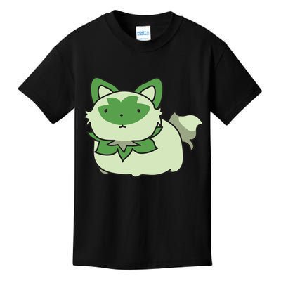 Chubby Sprigatito Chibi Kitty Kids T-Shirt