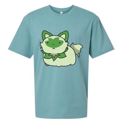 Chubby Sprigatito Chibi Kitty Sueded Cloud Jersey T-Shirt