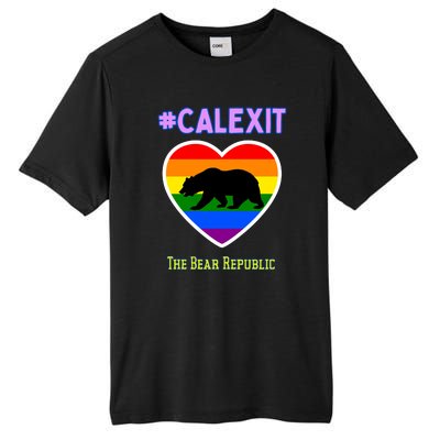 California Secession Calexit Bear Republic Tall Fusion ChromaSoft Performance T-Shirt