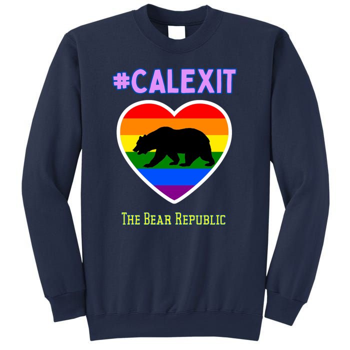 California Secession Calexit Bear Republic Sweatshirt