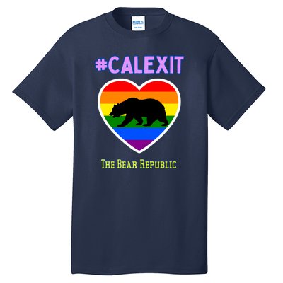 California Secession Calexit Bear Republic Tall T-Shirt