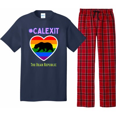 California Secession Calexit Bear Republic Pajama Set