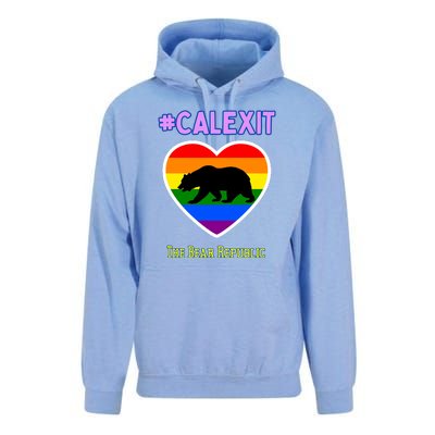 California Secession Calexit Bear Republic Unisex Surf Hoodie