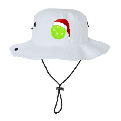 Christmas Santa Claus Hat On A Pickleball Funny Gift Legacy Cool Fit Booney Bucket Hat