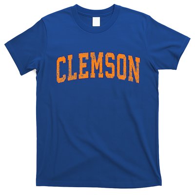 Clemson South Carolina Sc Vintage Athletic Sports T-Shirt