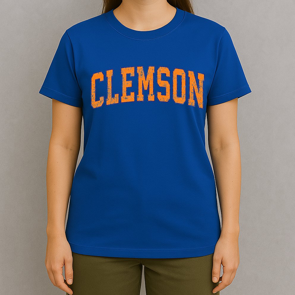 Clemson South Carolina Sc Vintage Athletic Sports T-Shirt