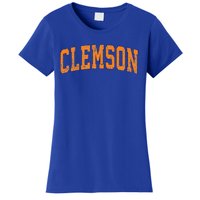 Clemson South Carolina Sc Vintage Athletic Sports Women's T-Shirt