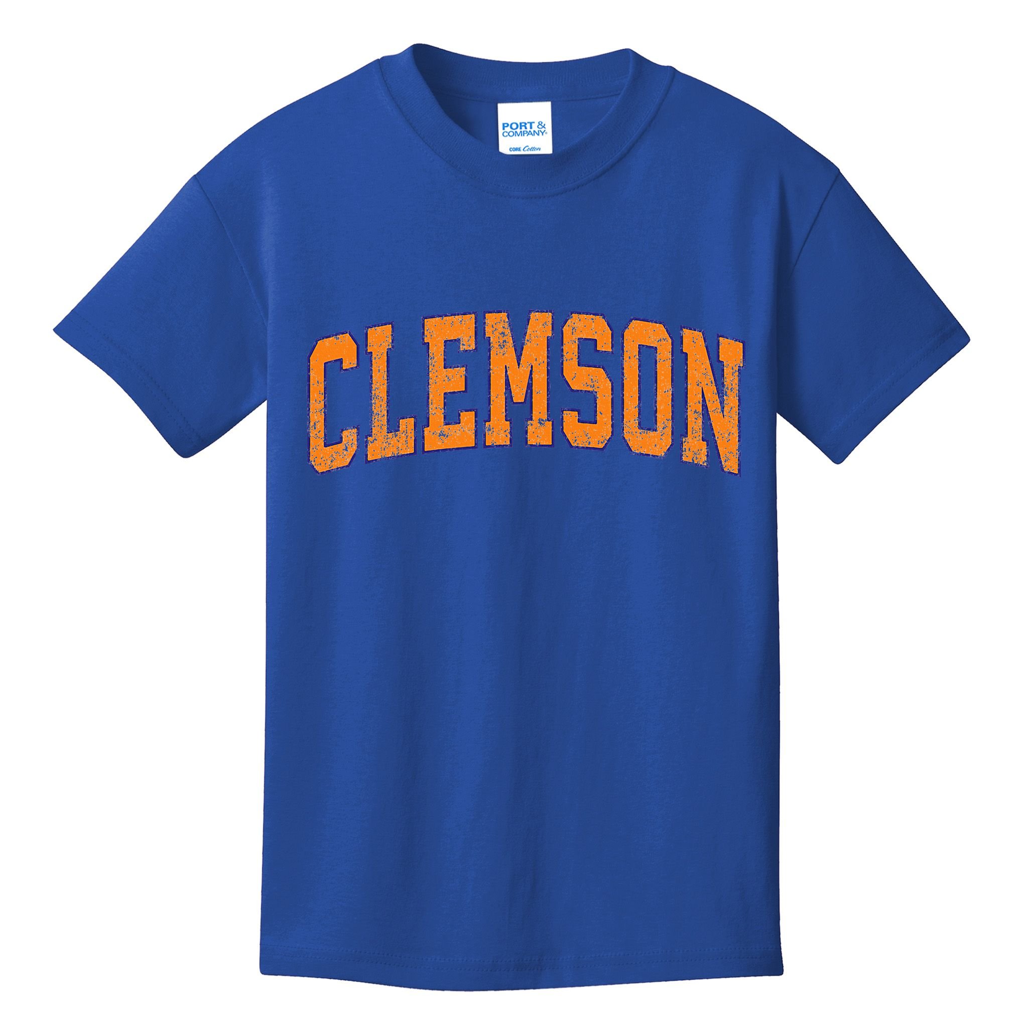 Clemson South Carolina Sc Vintage Athletic Sports Kids T-Shirt
