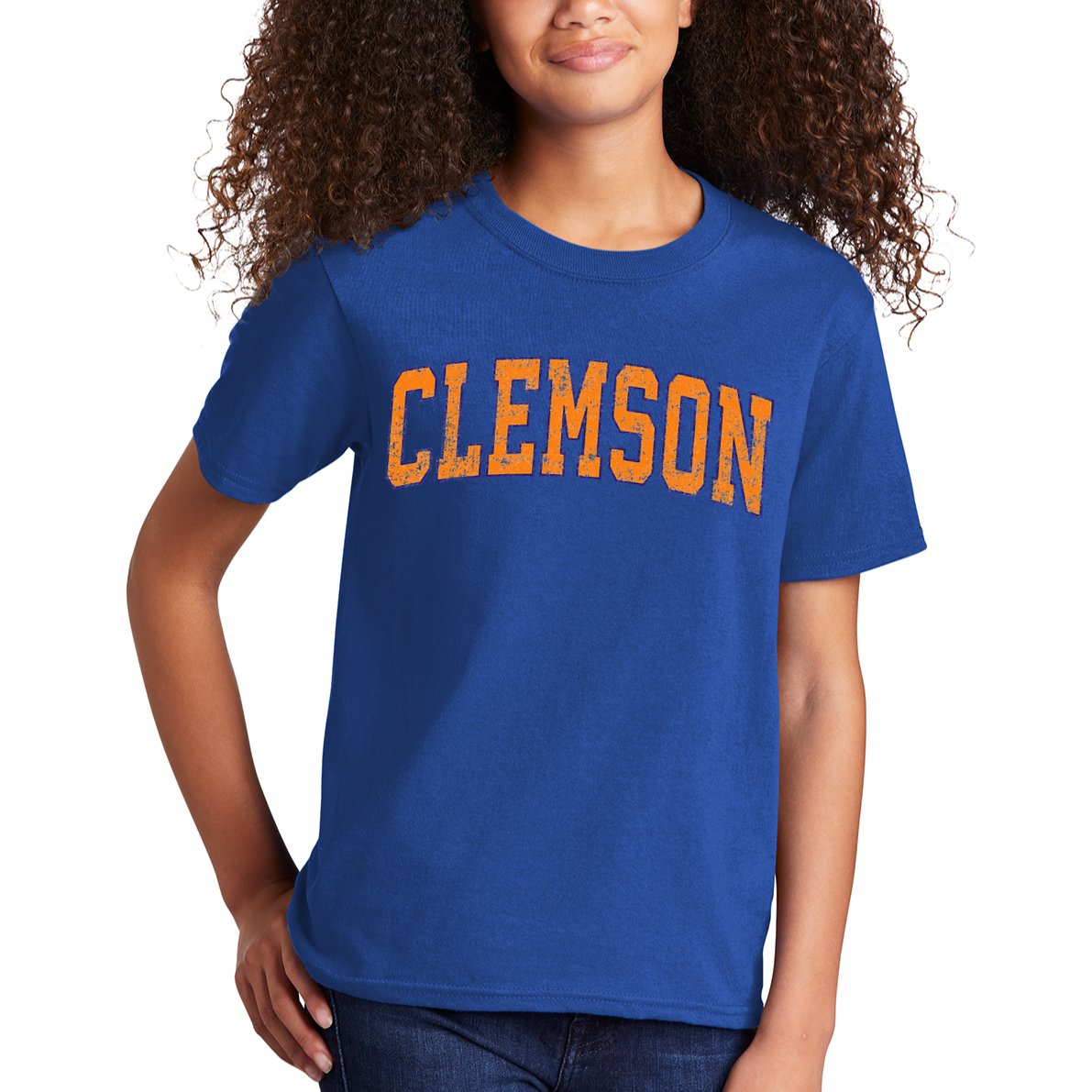 Clemson South Carolina Sc Vintage Athletic Sports Kids T-Shirt